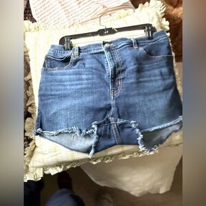 Levi’s Distressed Denim Shorts